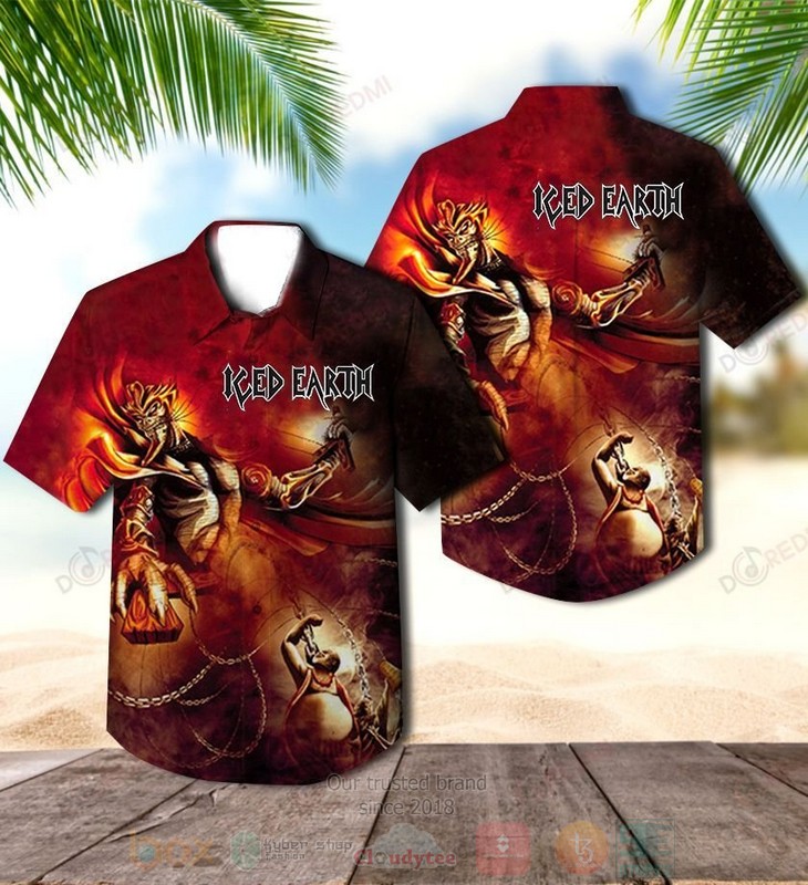 Iced Earth War Hawaiian Shirt