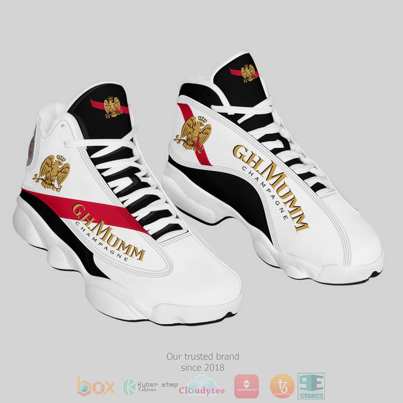 G H Mumm Champagne Air Jordan 13 shoes