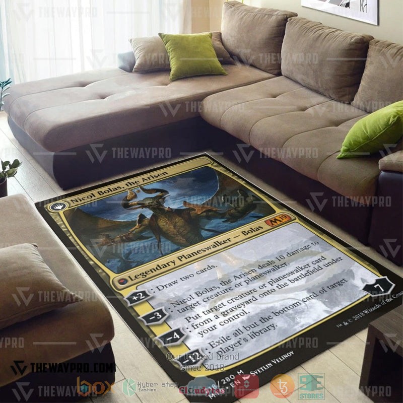 Game Magic The Gathering Nicol Bolas The Arisen Rug 1