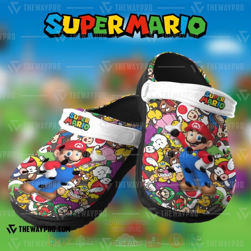 Game Super MRO Characters Custom Classic Clogs