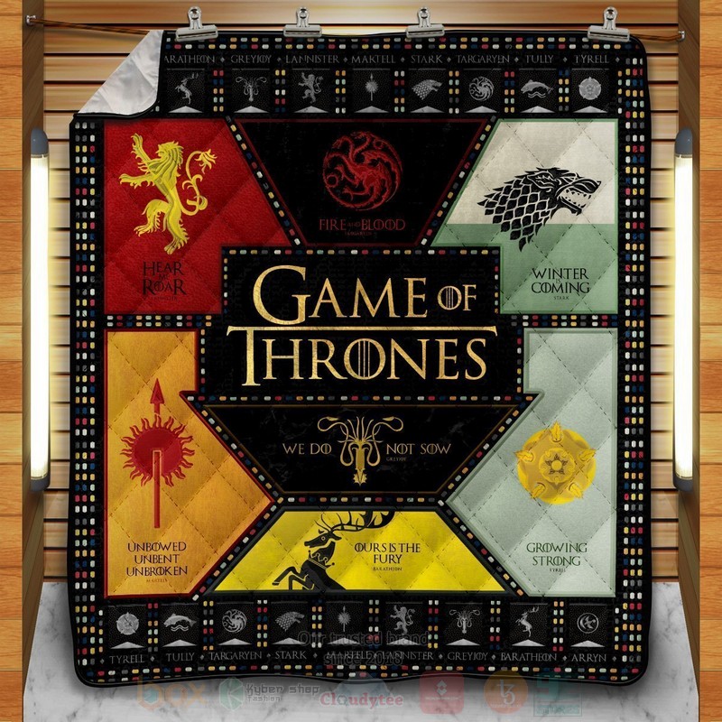 Game of Thrones Houses Game of Thrones Quilt