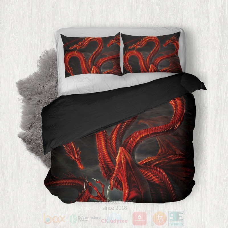 Game of Thrones Targaryen Sigil Game of Thrones Bedding Set