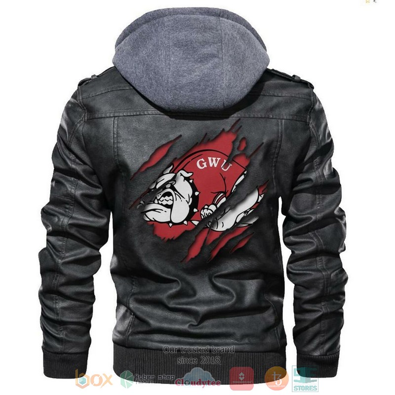 Gardner Webb Bulldogs NCAA Leather Jacket