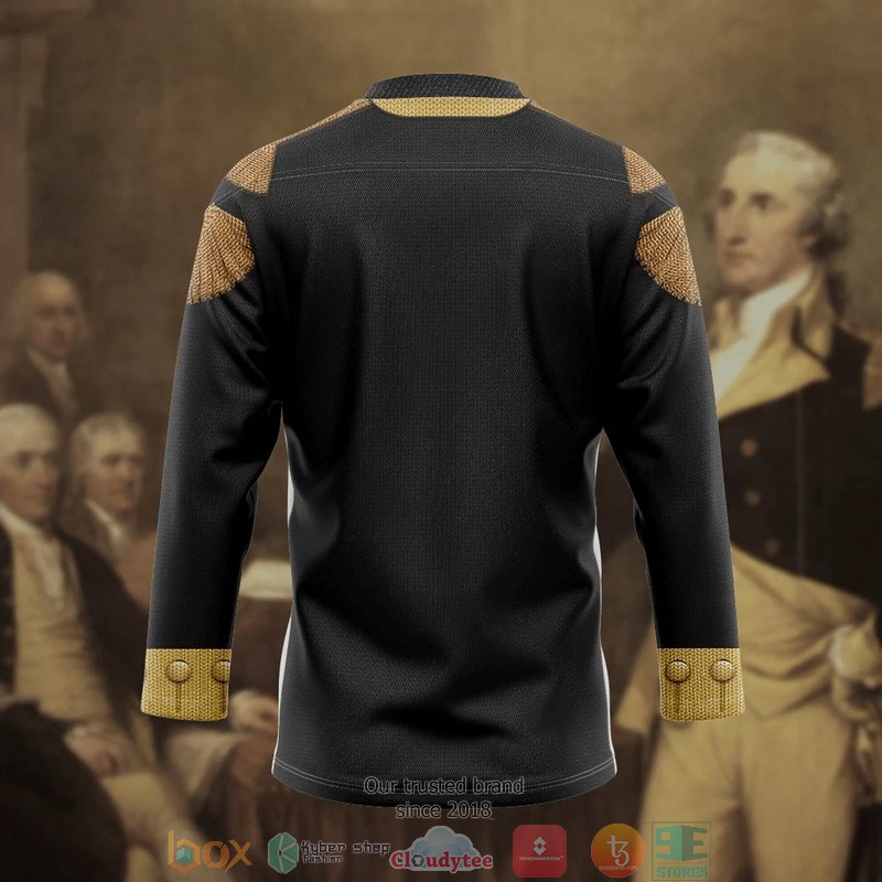 George Washington Hockey Jersey Shirt 4 George Washington Hockey Jersey Shirt 1 2 3