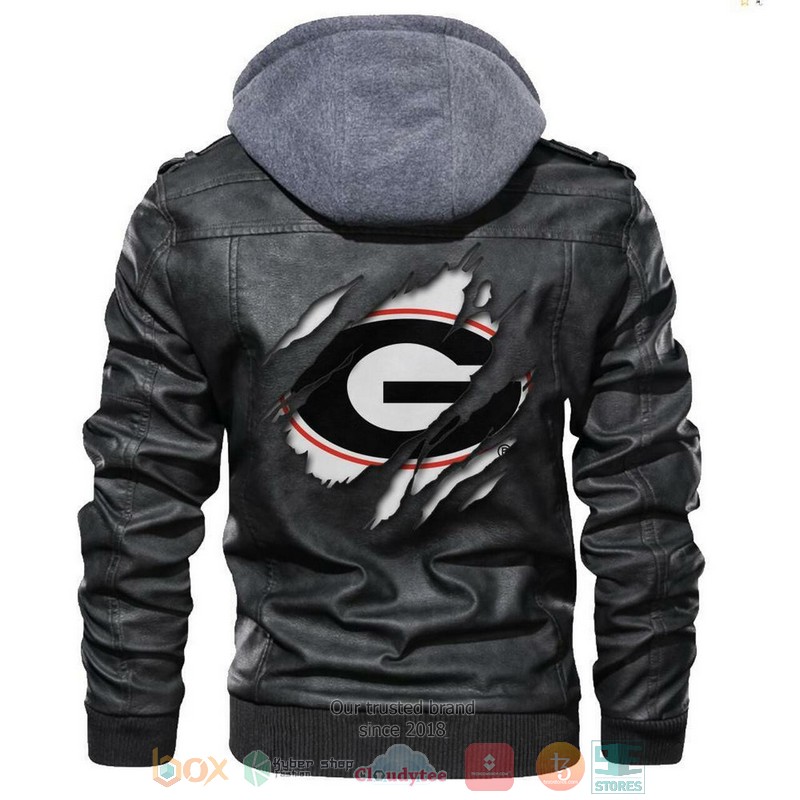 Georgia Bulldogs NCAA Leather Jacket