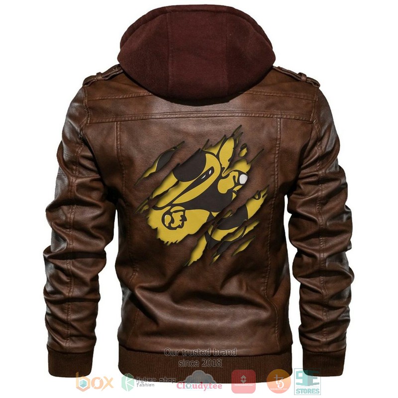 Georgia Tech Yellow NCAA Football Leather Jacket