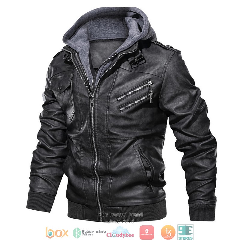 Gilera Motorcycle Motorcycle Black Leather Jacket 2 Gilera Motorcycle Motorcycle Black Leather Jacket 1