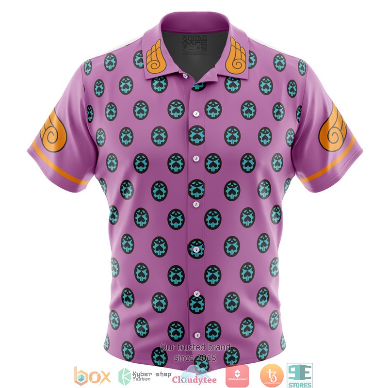 Giorno Giovanna Anime Jojos Bizarre Adventure Hawaiian Shirt