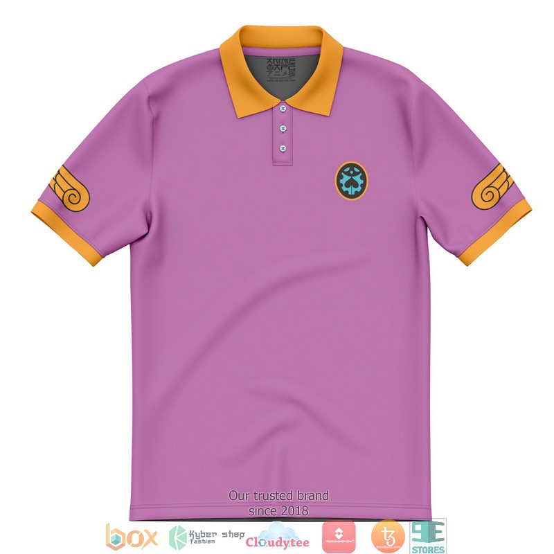Giorno Giovanna Anime Jojos Bizarre Adventure Polo Shirt