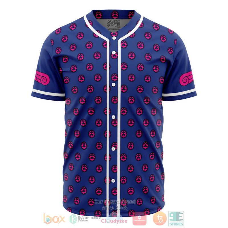 Giorno Giovanna Manga Jojos Bizarre Adventure Baseball Jersey