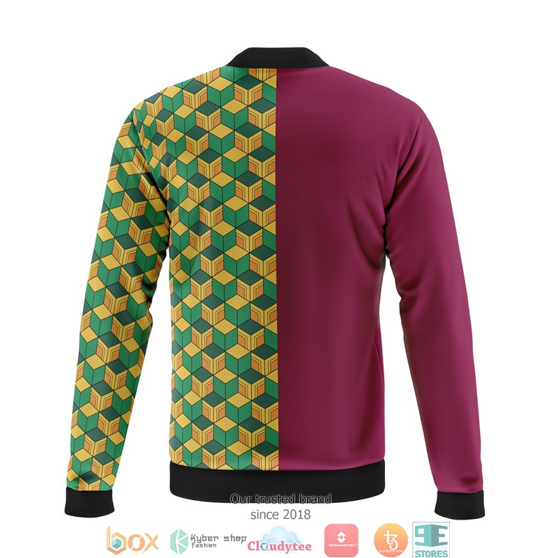 Giyu Tomioka Demon Slayer Casual Bomber Jacket 2 Giyu Tomioka Demon Slayer Casual Bomber Jacket 1