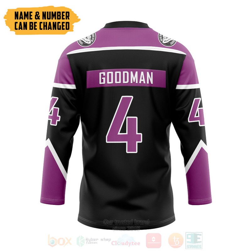 Globo Gym Purple Cobras Personalized Hockey Jersey 1