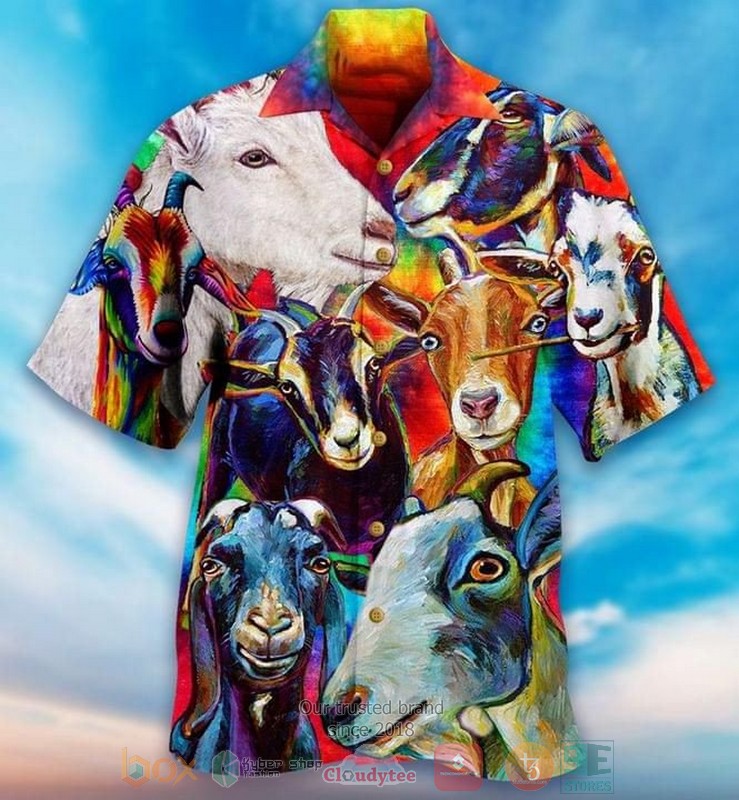Goats Animal Hawaiian Shirt