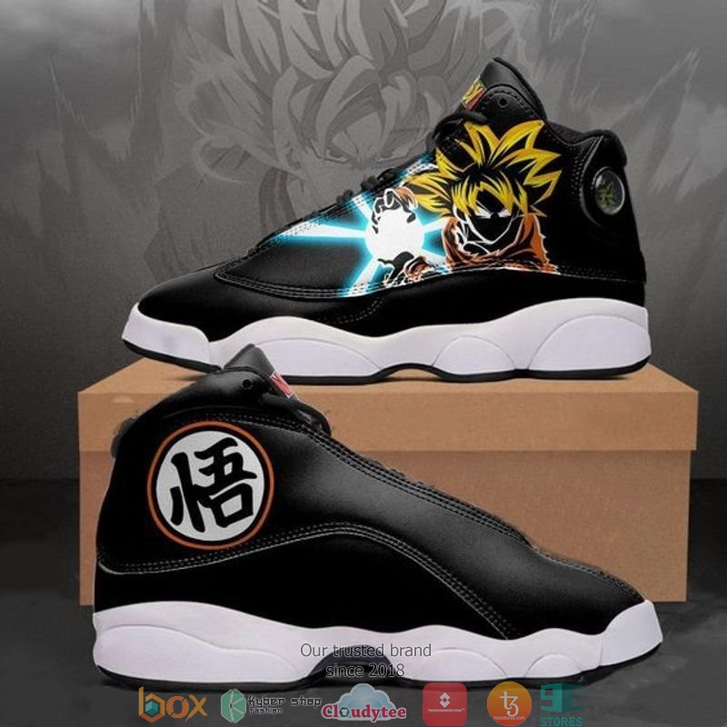 Goku Dragon Ball Air Jordan 13 Sneaker Shoes 1 Goku Dragon Ball Air Jordan 13 Sneaker Shoes