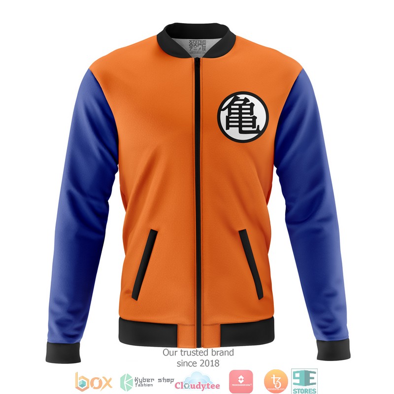 Goku Dragon Ball Z Fleece Bomber Jacket
