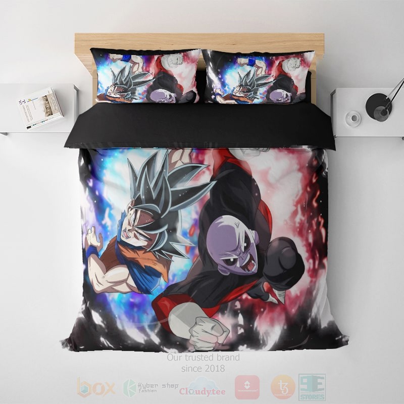 Goku Jiren Petaliferous Microfiber Blend Cool Bedding Set