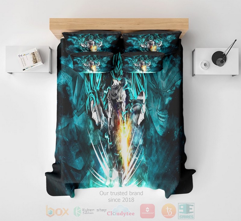 HOT Goku Vegeta Ssj Level Hypoallergenic Microfiber Dragon Ball Super Bedroom Bedding Set 3 Goku Vegeta Ssj Level Hypoallergenic Microfiber Dragon Ball Super Bedding Set 1 2