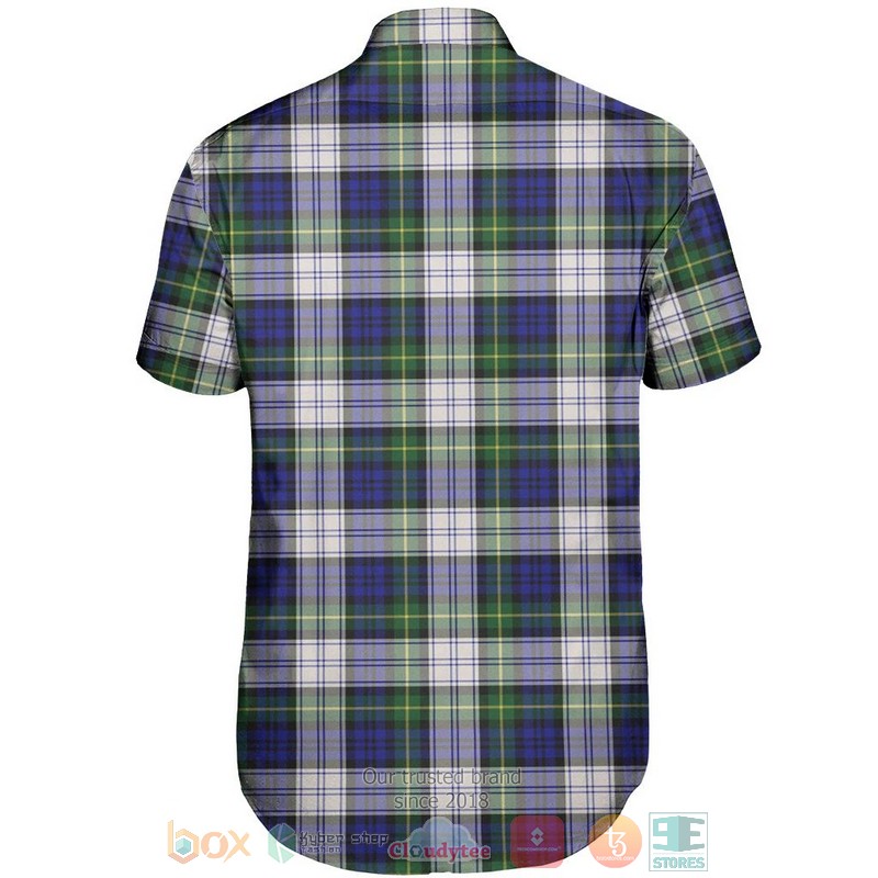 NEW Gordon Dress Modern Tartan Hawaii Shirt 3 Gordon Dress Modern Tartan Hawaiian Shirt 1 2