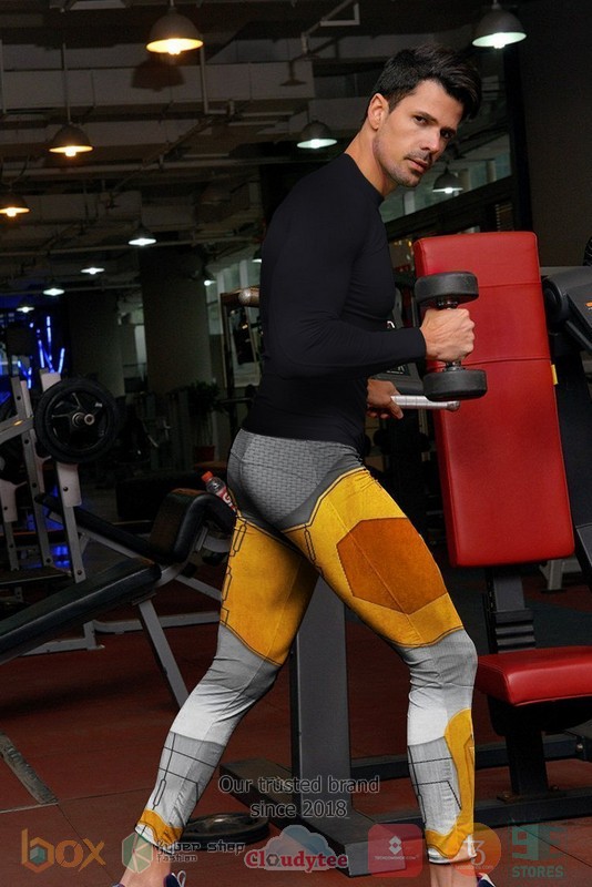 Gordon Freeman Unisex Leggings 1 2 3 4 5 6 7 8