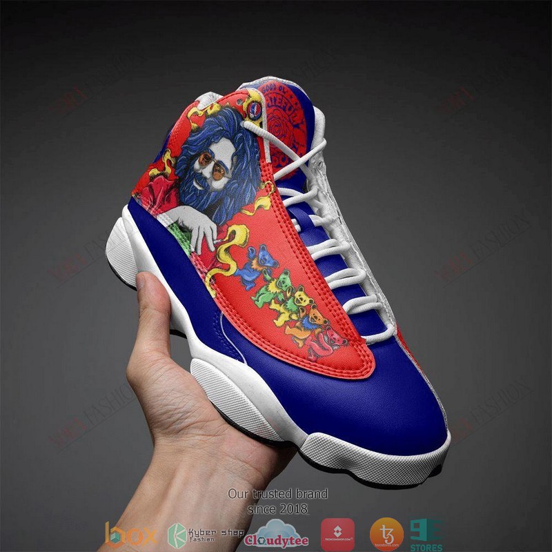 Grateful Dead Air Jordan 13 Sneaker Shoes 1 Grateful Dead Air Jordan 13 Sneaker Shoes