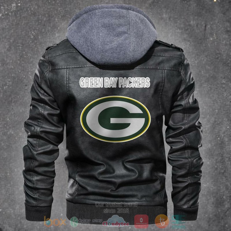 HOT Green Bay Packers NFL Football Jacket Leather 11 Green Bay Packers NFL Football Leather Jacket