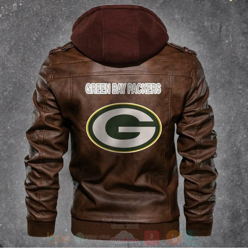 Green Bay Packers NFL Motorcycle Leather Jacket