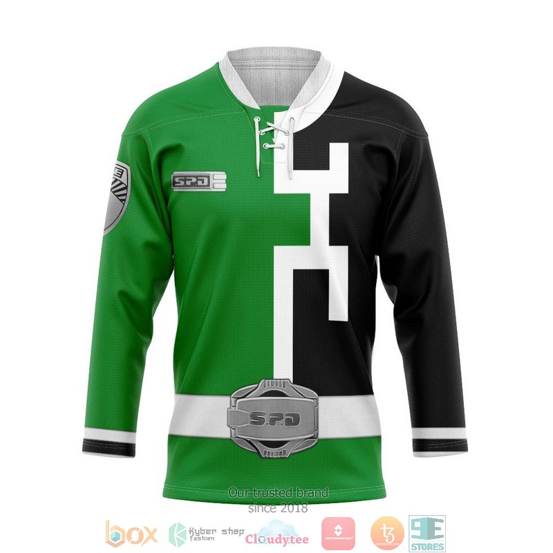 Green Ranger S P D Hockey Jersey Shirt