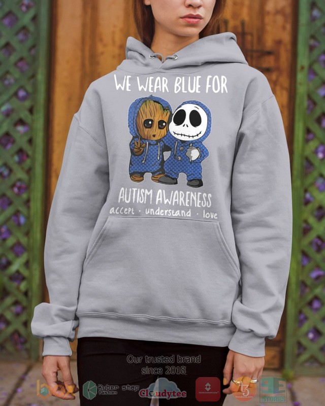 HOT Groot Jack Skellington We Were Blue For Autism Awareness hoodie, shirt 13 Groot Jack Skellington We Were Blue For Autism Awareness Shirt Hoodie 1 2 3 4 5 6 7 8 9 10 11 12