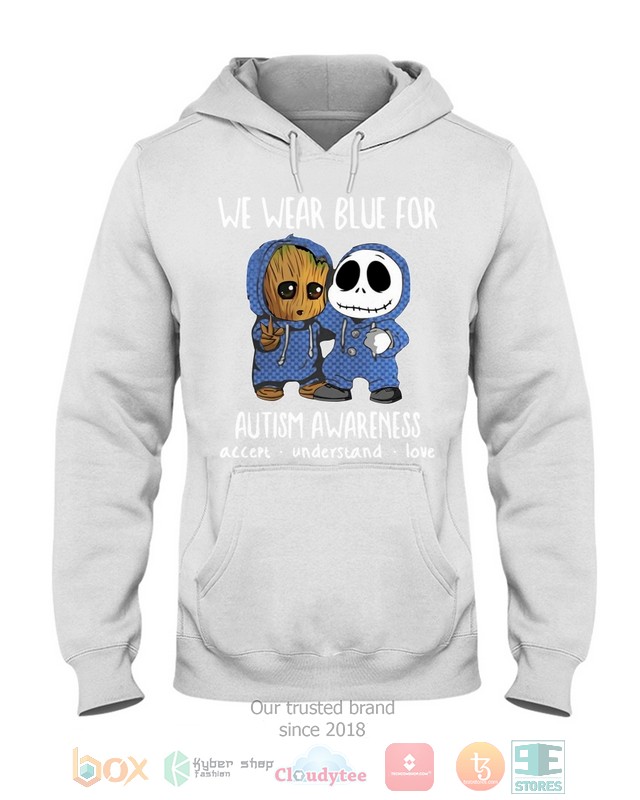HOT Groot Jack Skellington We Were Blue For Autism Awareness hoodie, shirt 16 Groot Jack Skellington We Were Blue For Autism Awareness Shirt Hoodie 1 2 3 4 5 6 7 8 9 10 11 12 13 14 15
