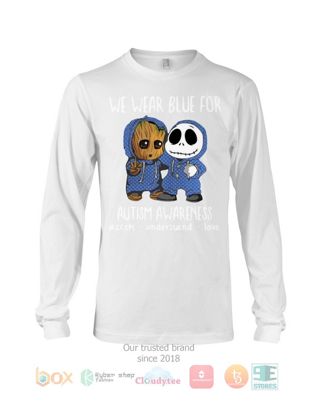 HOT Groot Jack Skellington We Were Blue For Autism Awareness hoodie, shirt 22 Groot Jack Skellington We Were Blue For Autism Awareness Shirt Hoodie 1 2 3 4 5 6 7 8 9 10 11 12 13 14 15 16 17 18 19 20 21