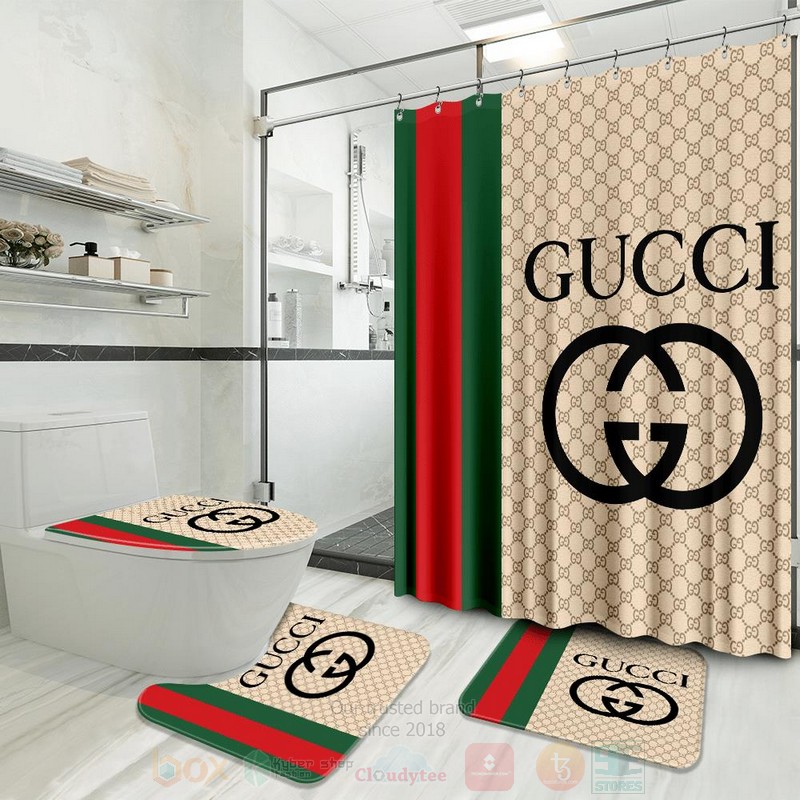 Gucci Cream Bathroom Sets