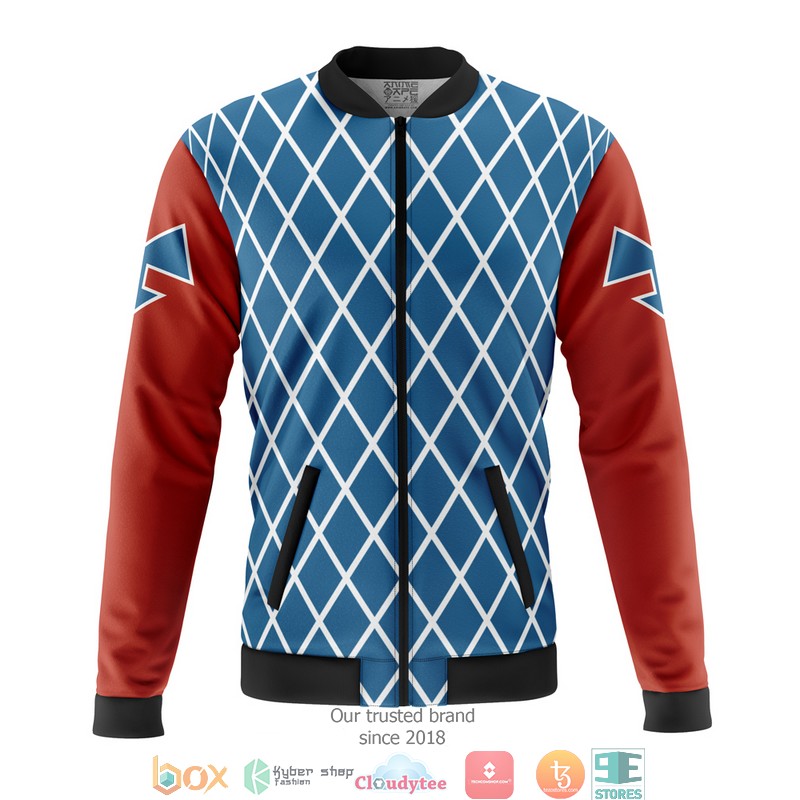 Guido Mista Jojos Bizarre Adventure Fleece Bomber Jacket