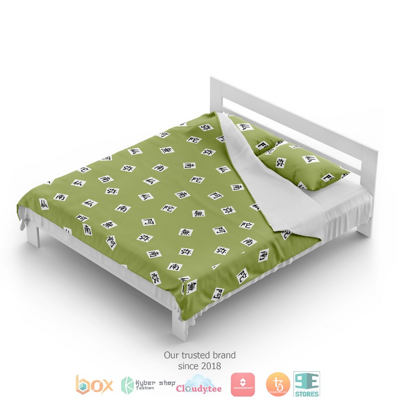 Gyomei Himejema Demon Slayer Bedding Set 3 Gyomei Himejema Demon Slayer Bedding Set 1 2