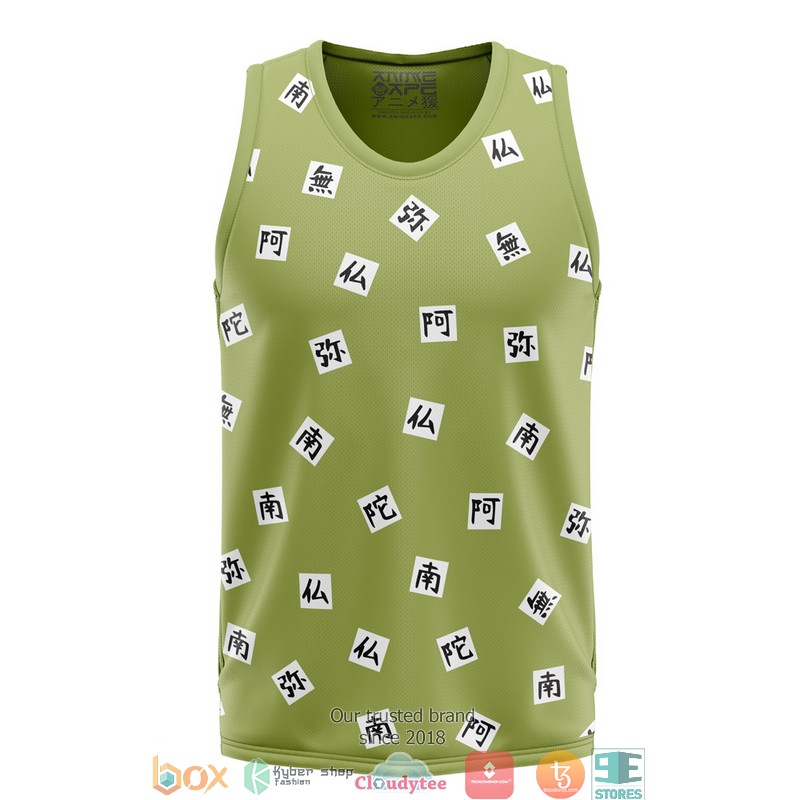 Gyomei Himejema Demon Slayer Green Basketball Jersey 5 Gyomei Himejema Demon Slayer Green Basketball Jersey