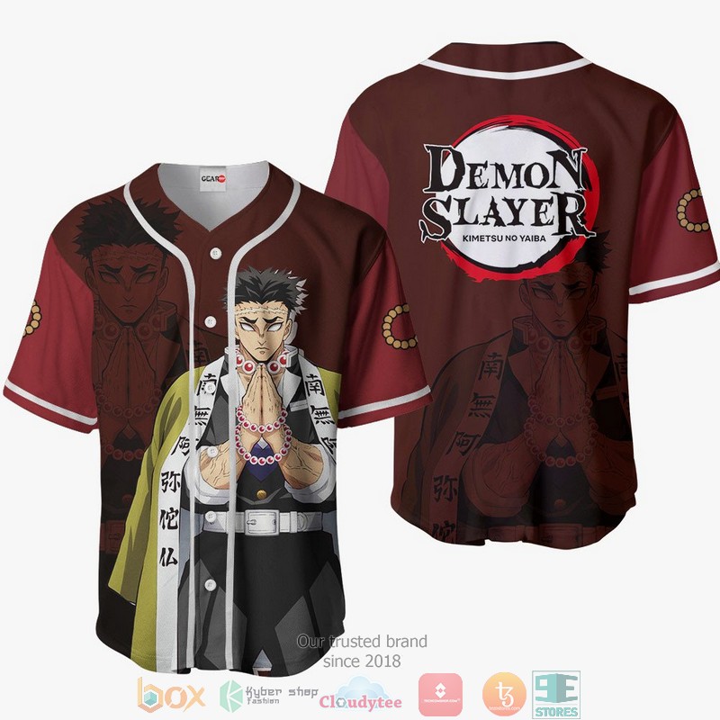 Gyomei Himejima Demon Slayer Baseball Jersey Shirt 6 Gyomei Himejima Demon Slayer Baseball Jersey Shirt