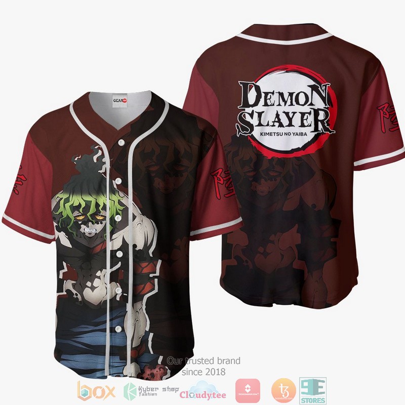 Gyutaro Demon Slayer Baseball Jersey Shirt