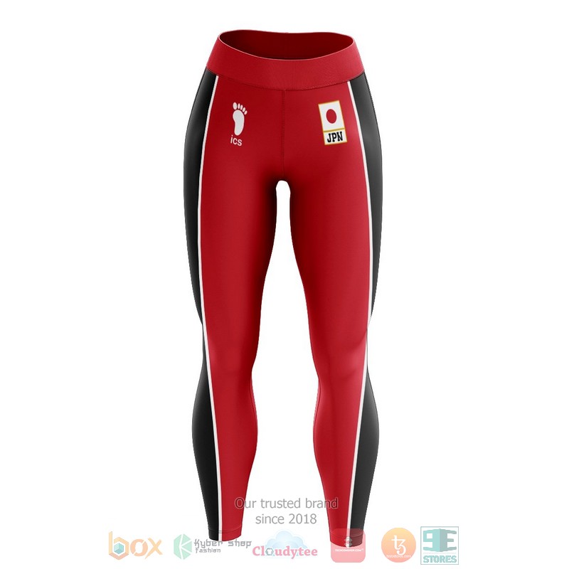 NEW Haikyuu National Team Unisex Leggings Tights 3 Haikyuu National Team Unisex Leggings 1 2