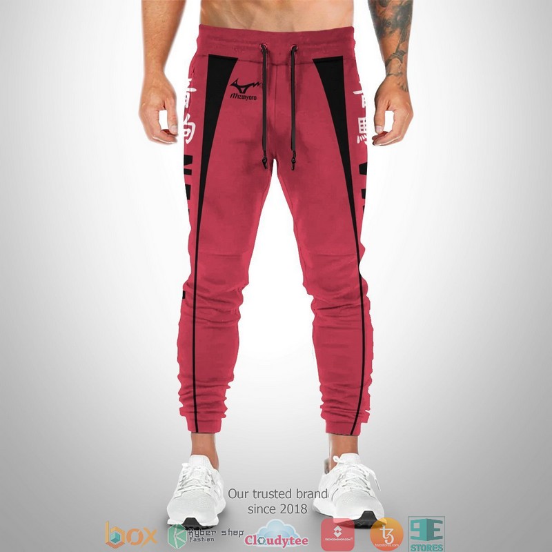 Haikyuu Nekoma Jogger Pants 6 Haikyuu Nekoma Jogger Pants 1 2 3 4 5