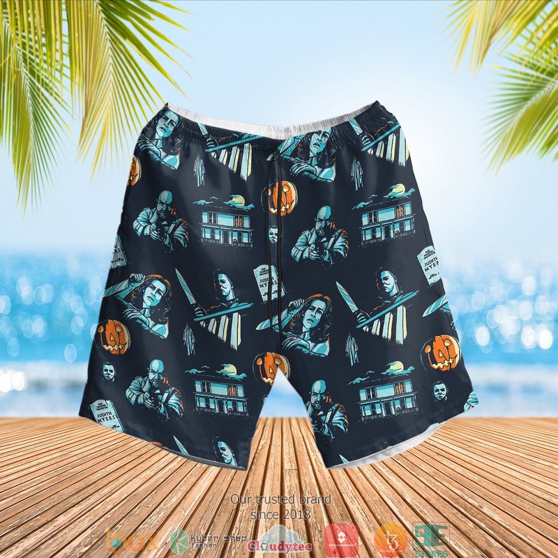 Halloween Horror Characters Hawaian Summer Outfit 2 Halloween Horror Characters Hawaian Summer Outfit 1