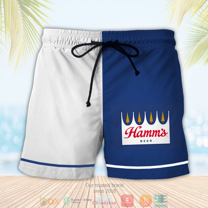Hamms Beer Hawaiian Beach Short