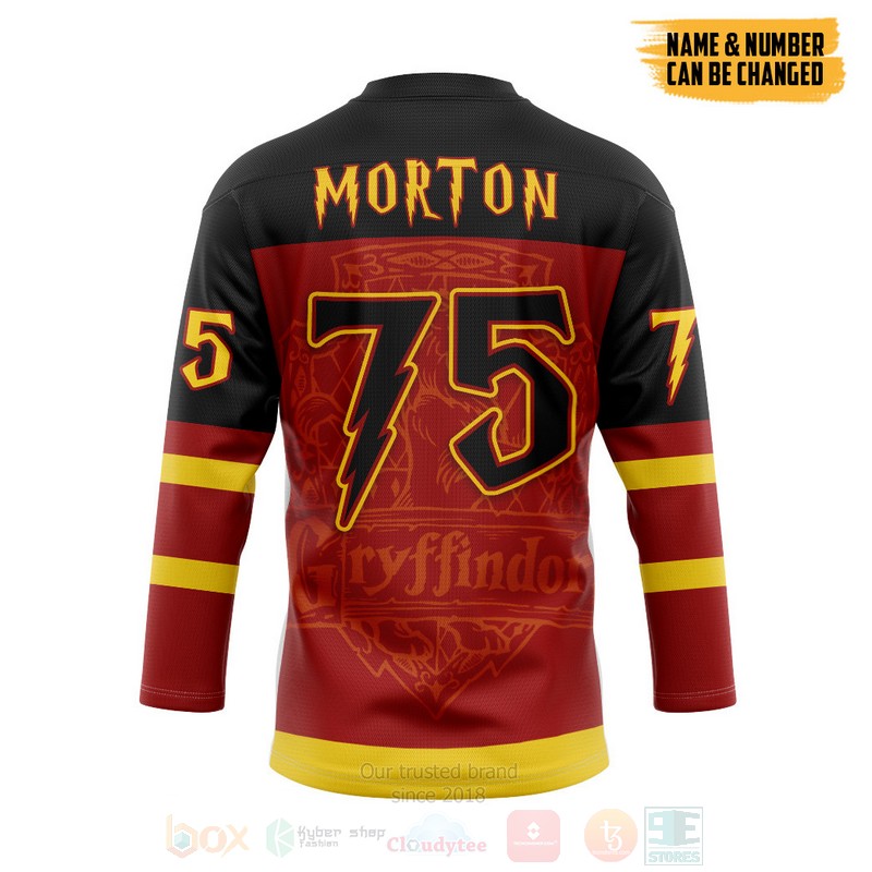 Harry Potter H P Gryffindor Personalized Hockey Jersey 1