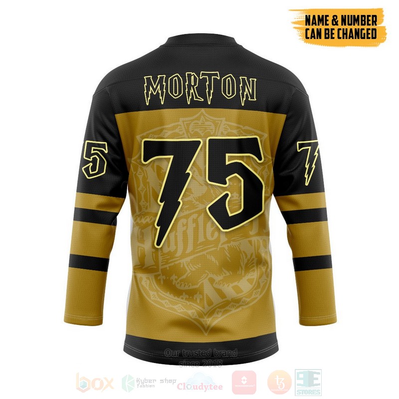 Harry Potter H P Hufflepuff Personalized Hockey Jersey 1