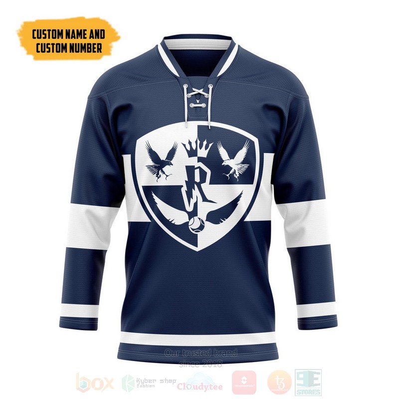 Harry Potter Quidditch Rav Personalized Hockey Jersey