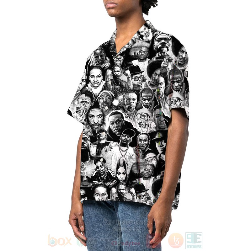 BEST Hip Hop Singger All Over Print Hawaiian Shirt 1 Hip Hop Singger Hawaiian Shirt