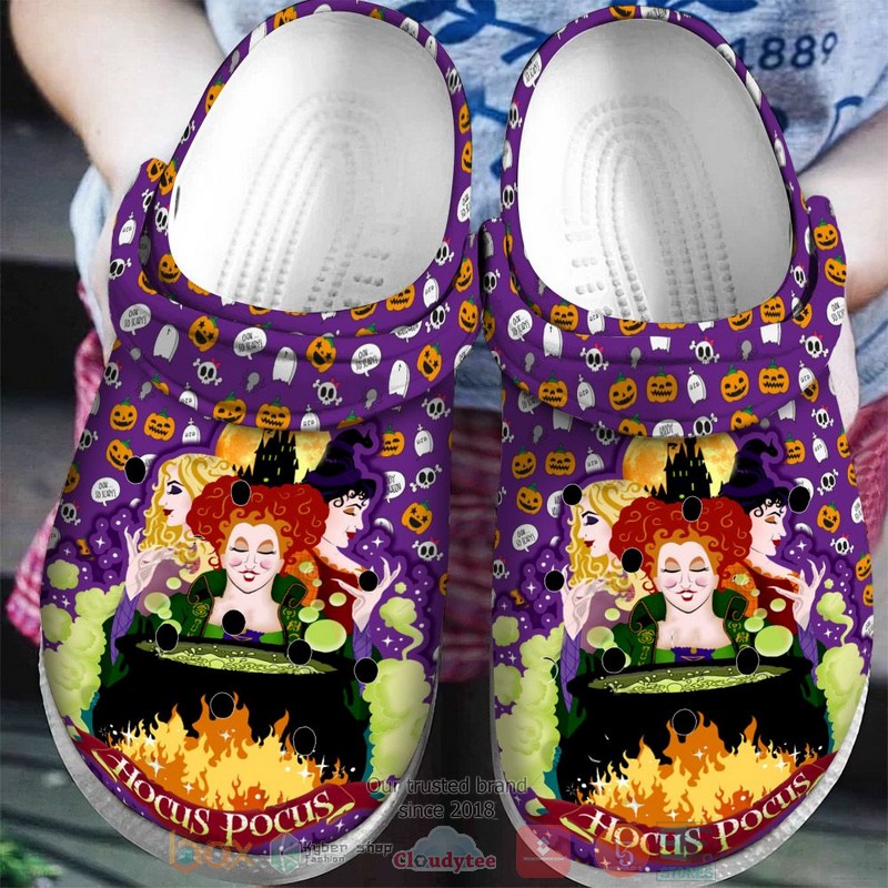 Hocus Pocus Halloween Crocband Clog 1