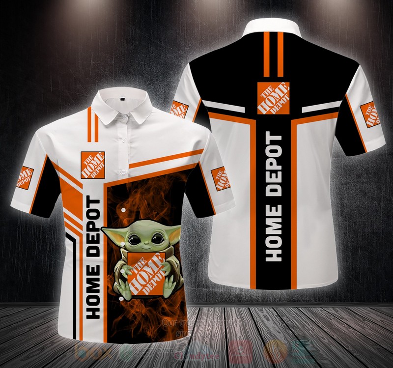 Home Depot Baby Yoda Hawaiian Shirt T Shirt