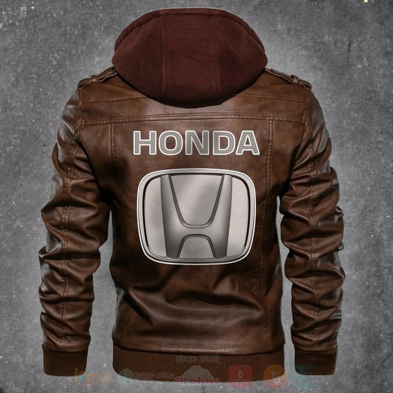 Honda Automobile Cars Leather Jacket