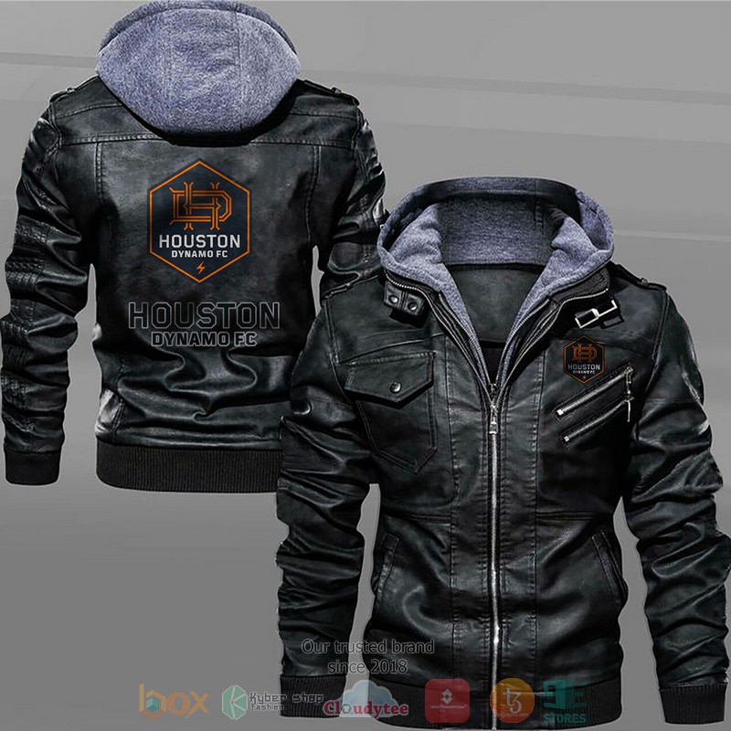 Houston Dynamo FC Leather Jacket