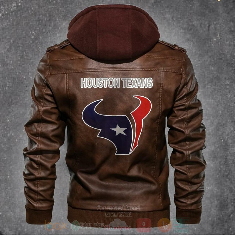 Houston Texans NFL Motorcycle Leather Jacket