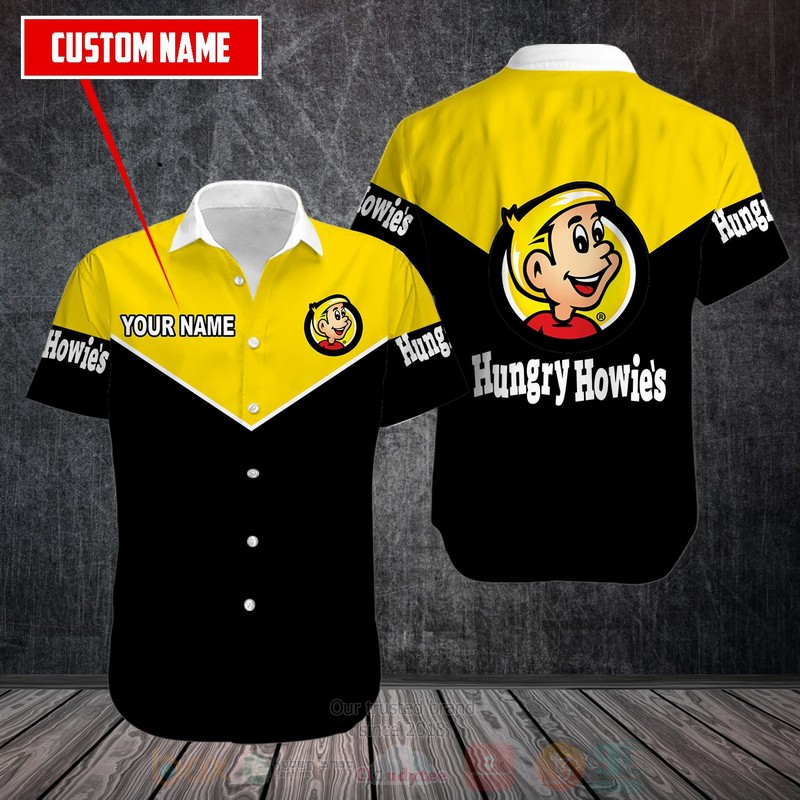 BEST Hungry Howie's Pizza Custom Name All Over Print Hawaiian Shirt 2 Hungry Howies Pizza Custom Name Hawaiian Shirt